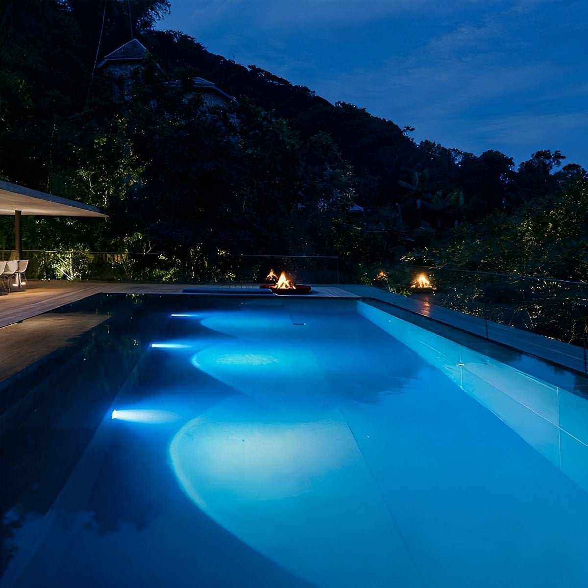 Smart Dimmable DC12V RGB Outdoor Underwater Recessed...