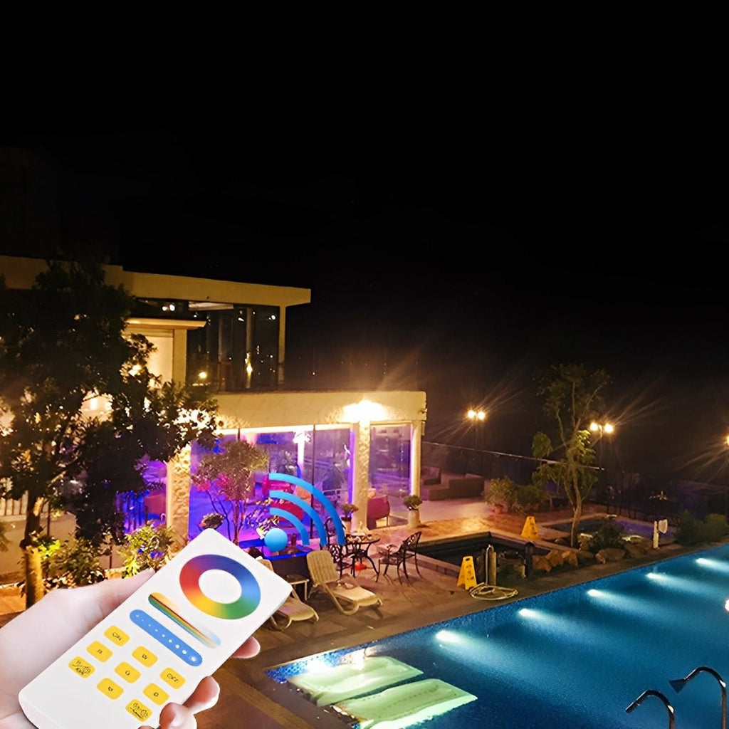 Smart Dimmable DC12V RGB Outdoor Underwater Recessed...