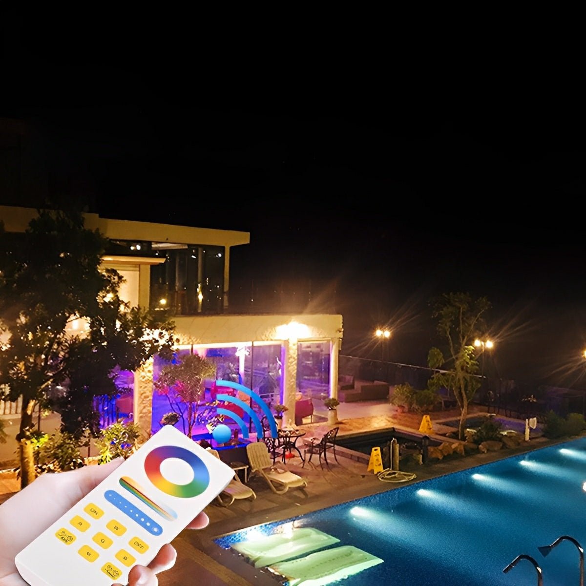 Smart Dimmable DC12V RGB Outdoor Underwater Recessed...