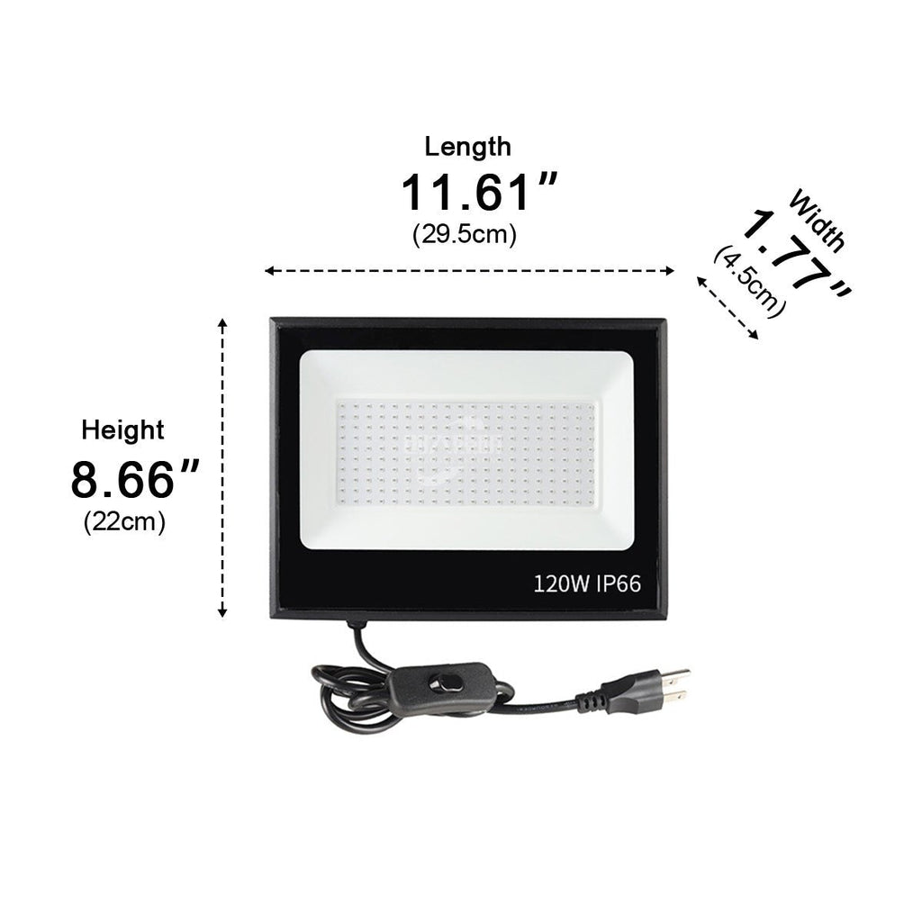 Halloween Waterproof UV Purple Light Flood Lights...