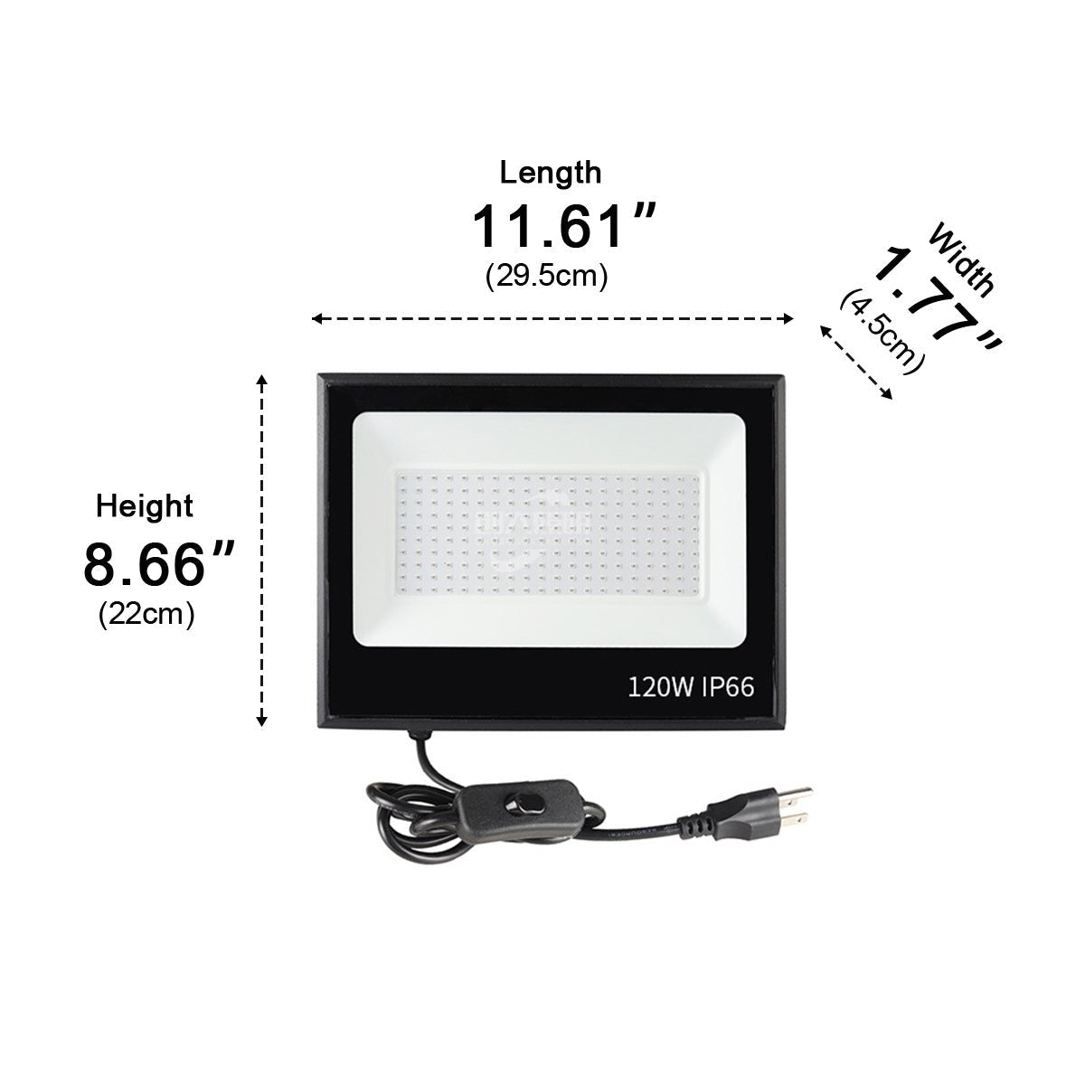 Halloween Waterproof UV Purple Light Flood Lights...