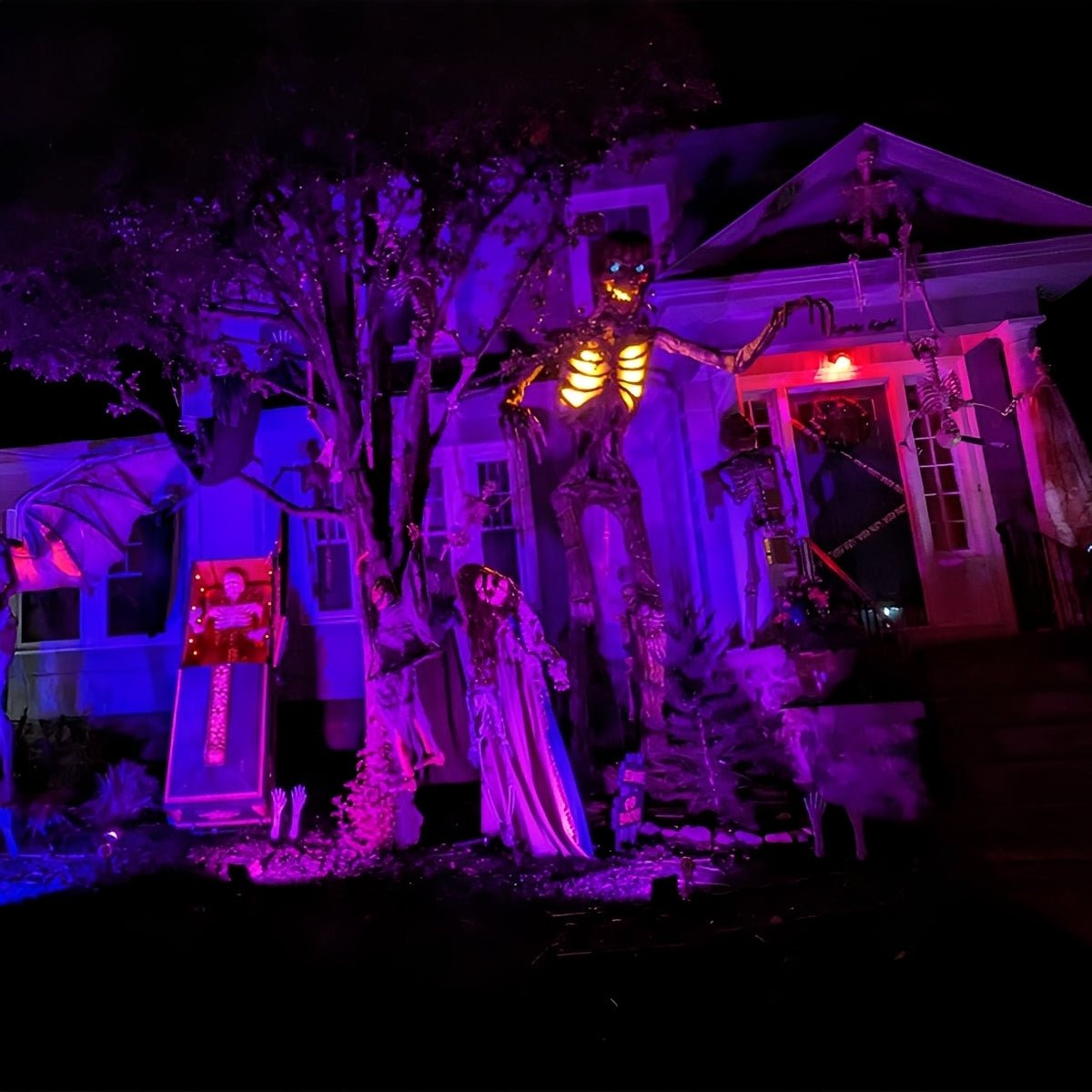 Halloween Waterproof UV Purple Light Flood Lights...