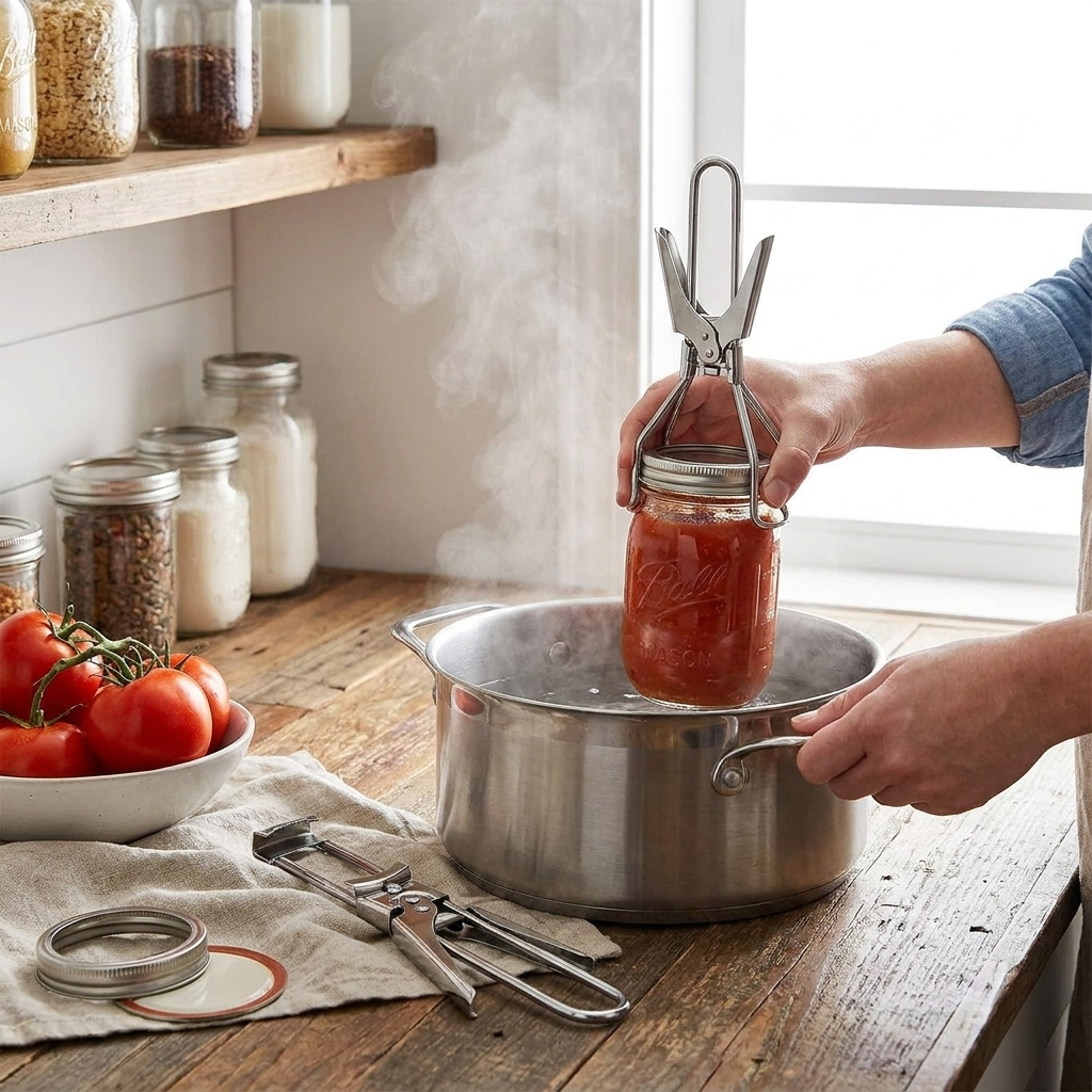 Adjustable Stainless Steel Multi Function Jar Opener lifestyle