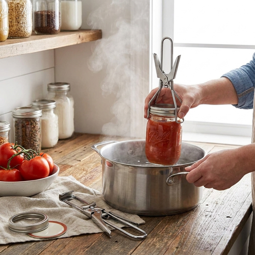 Adjustable Stainless Steel Multi Function Jar Opener lifestyle