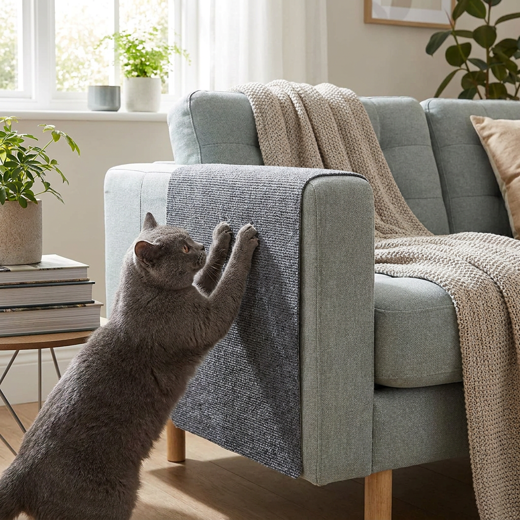 Ultimate Cat Scratch Couch Guard Protector Carpet Mat