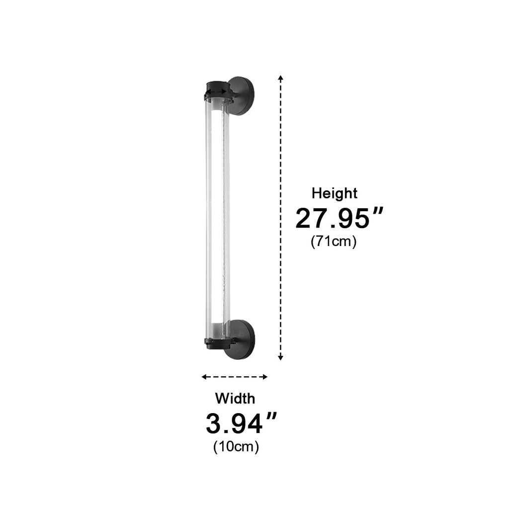 Industrial Neon Long Strip LED Wall Sconces