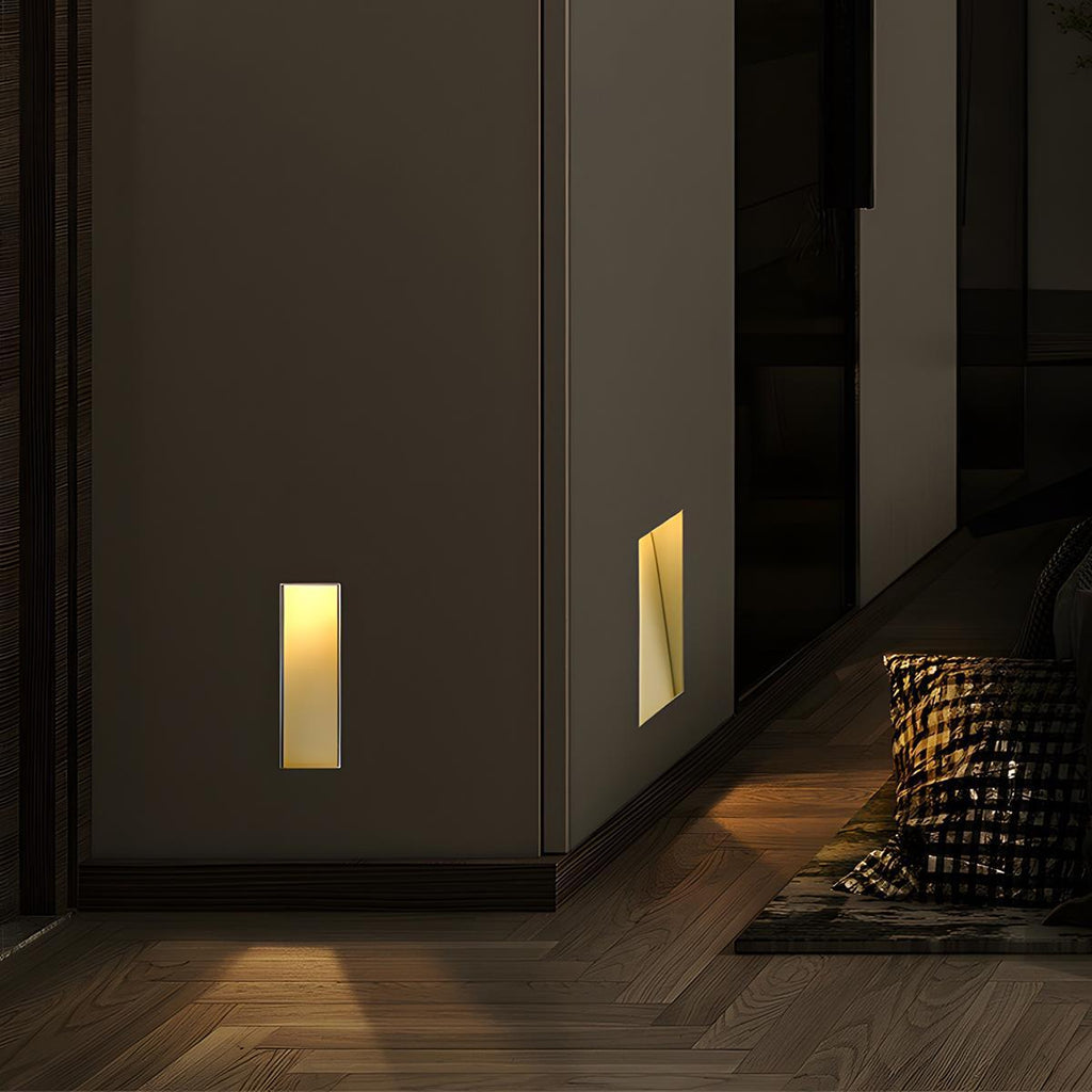 Minimalist LED Recessed Wall Sconces Stairway Lights