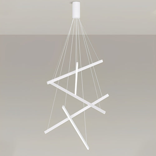Minimalist Strip Stepless Dimming LED White Modern...