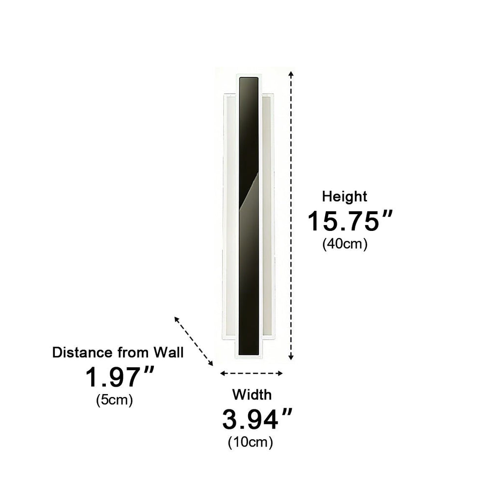 Modern Minimalist Long Strip LED Wall Sconces