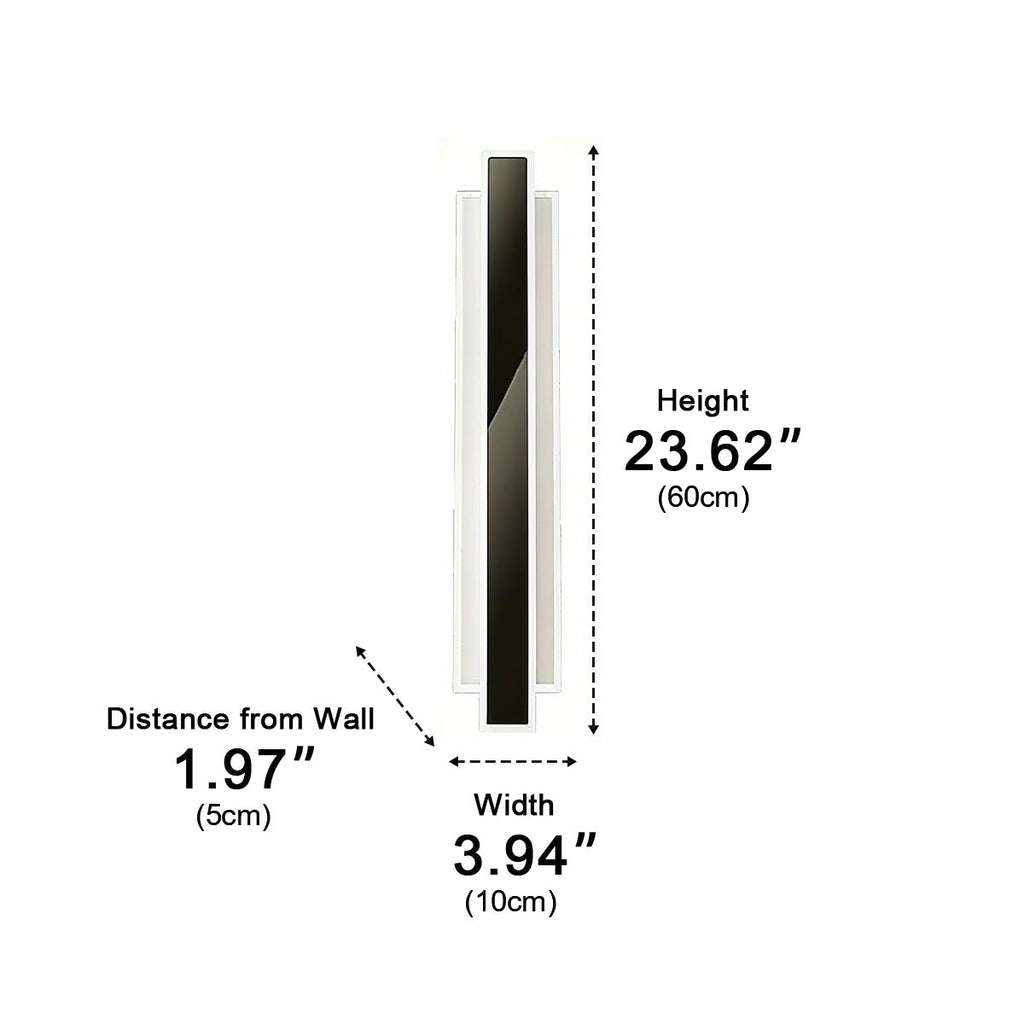 Modern Minimalist Long Strip LED Wall Sconces