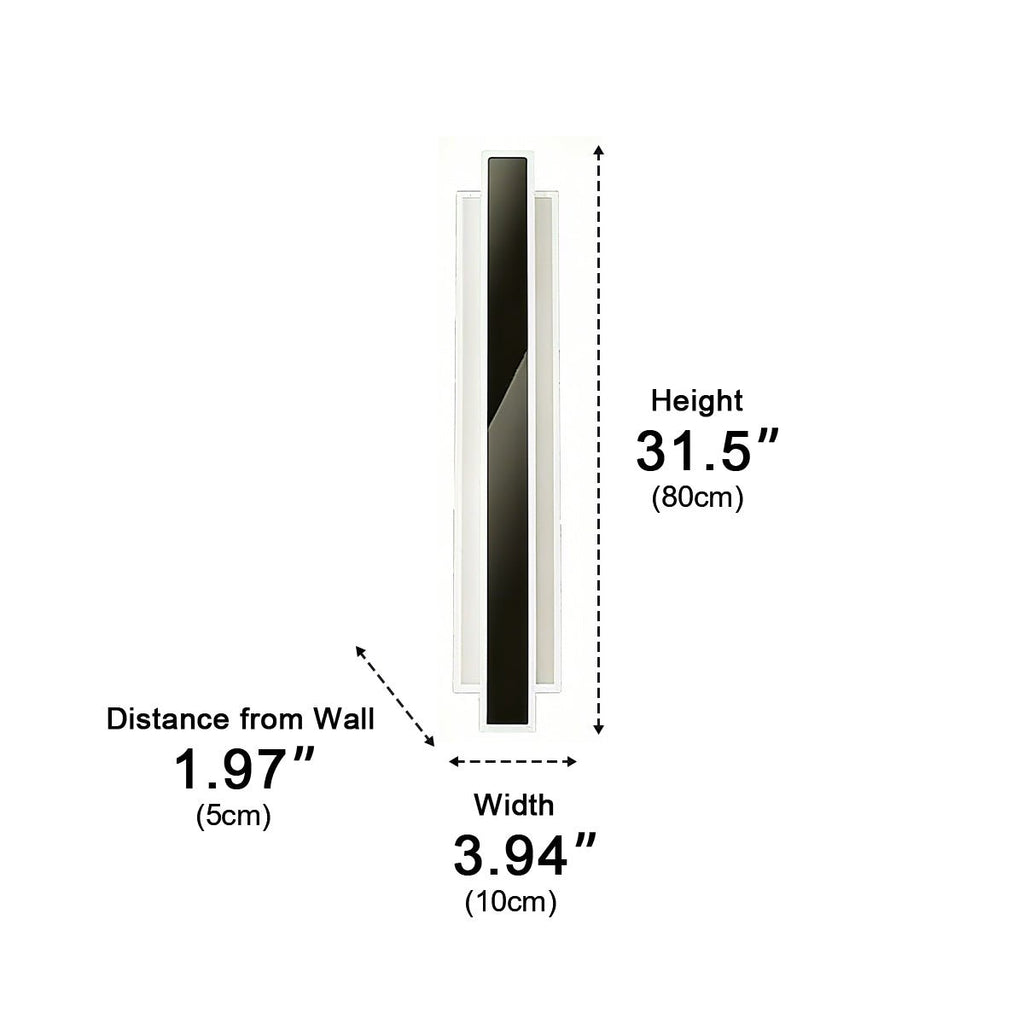 Modern Minimalist Long Strip LED Wall Sconces