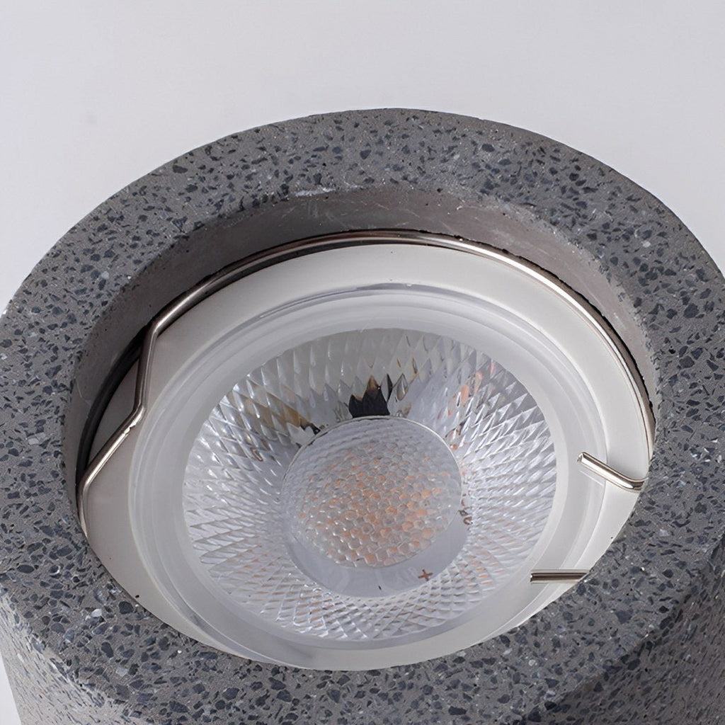 Modern Minimalist Round Concrete LED Ceiling Lights...