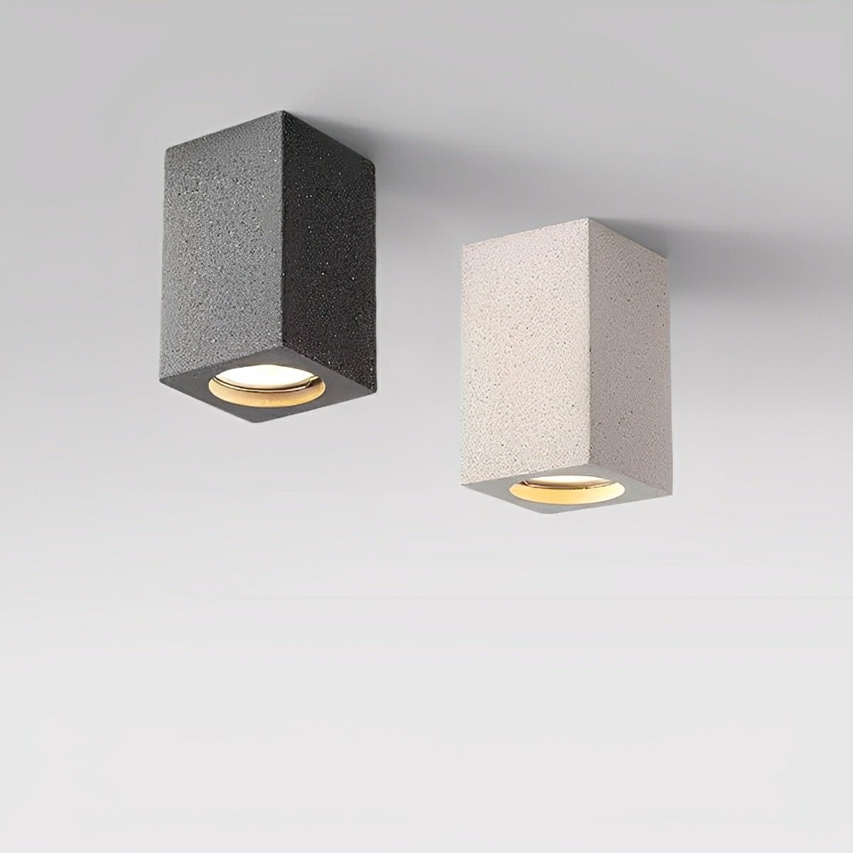 Modern Minimalist Square Concrete LED Ceiling Lights...