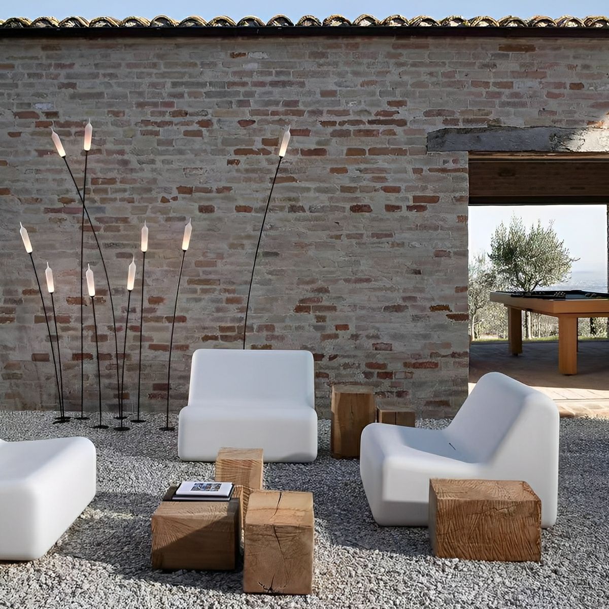 Modern Waterproof Cattail-Shaped LED Outdoor Landscape...