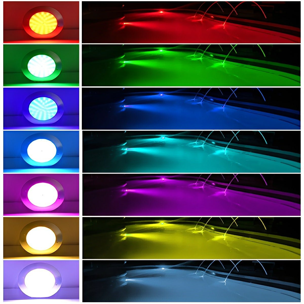 Smart Dimmable DC12V RGB Outdoor Underwater Recessed...