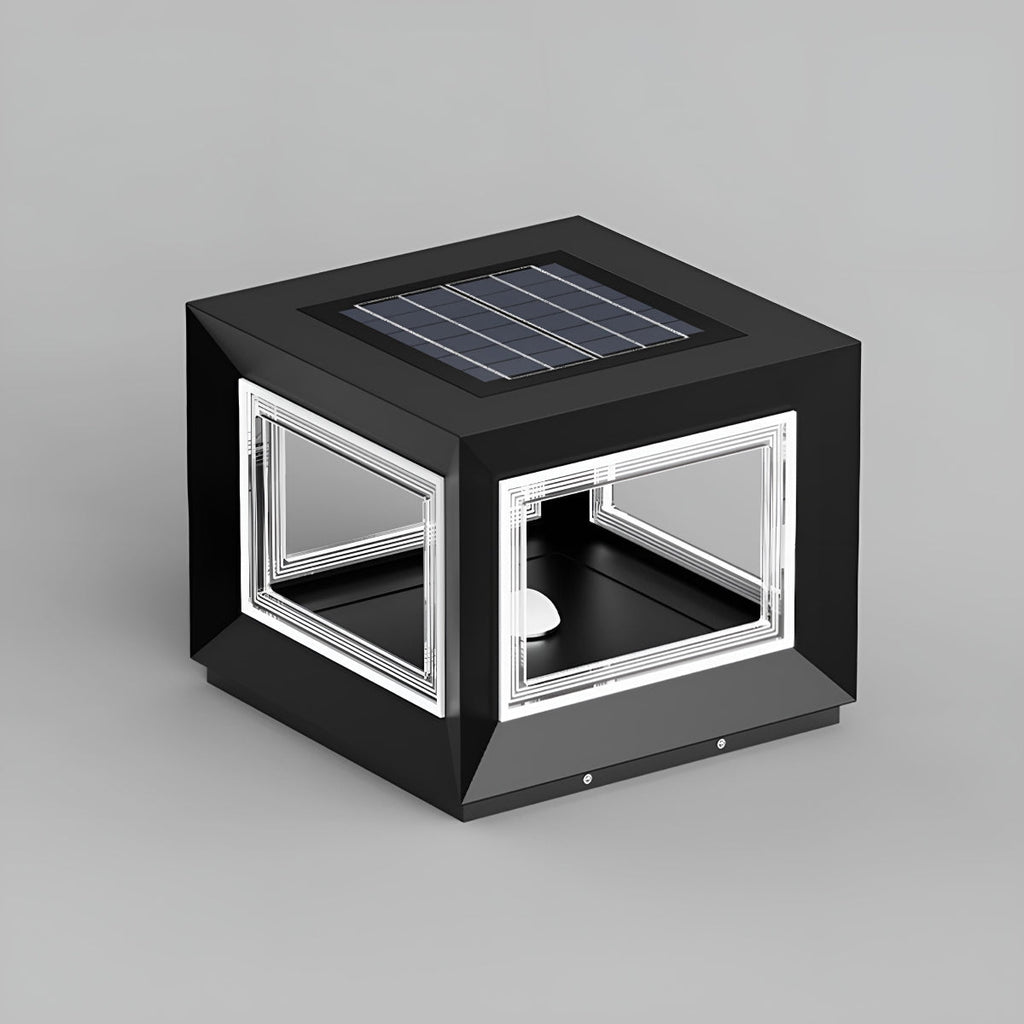 Square Modern Stainless Steel Waterproof LED Outdoor...
