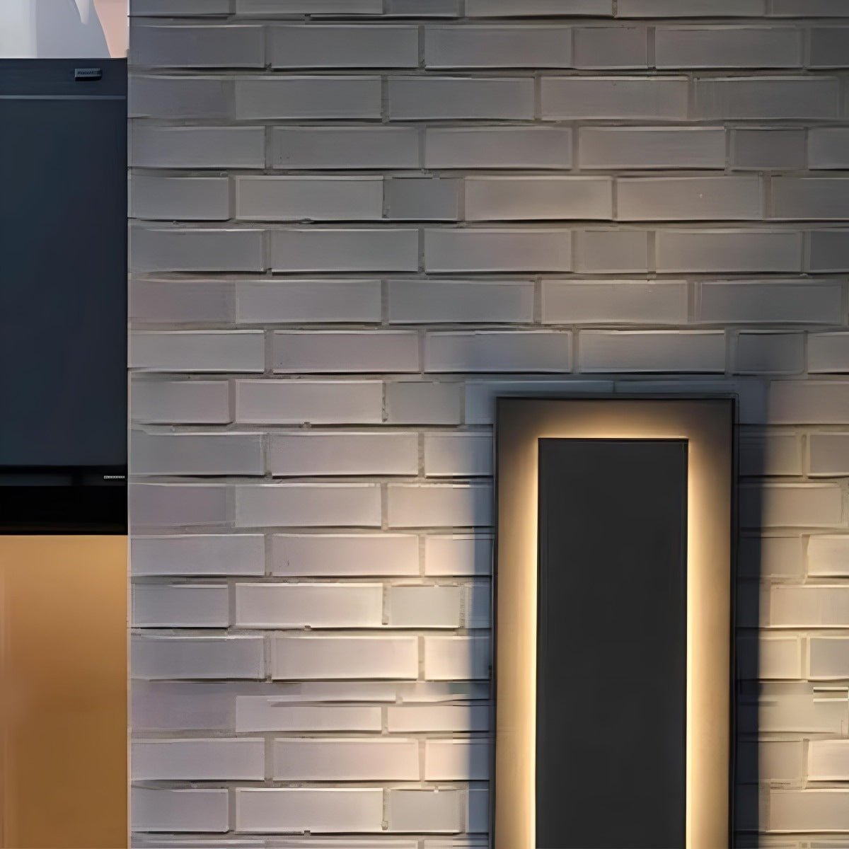 Thick Waterproof Modern LED Long Strip Outdoor Wall...