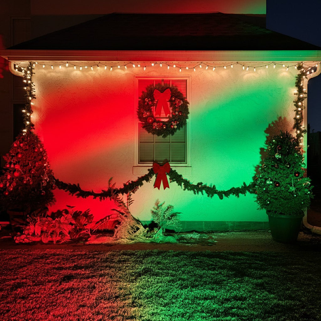 Color-changing Outdoor Waterproof RGB LED Spot Light...