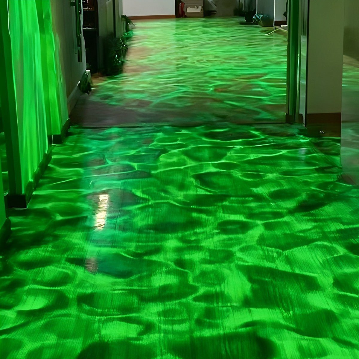 Waterproof Dynamic Water Waves LED Spot Light Ambient...