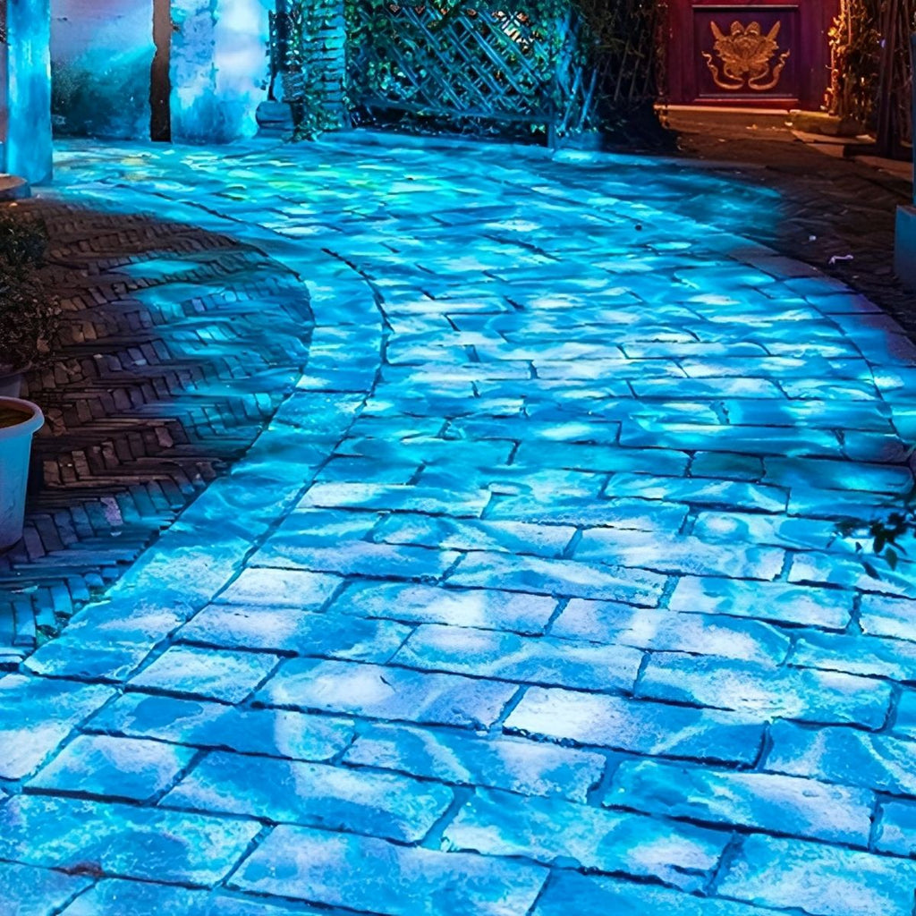 Waterproof Dynamic Water Waves LED Spot Light Ambient...