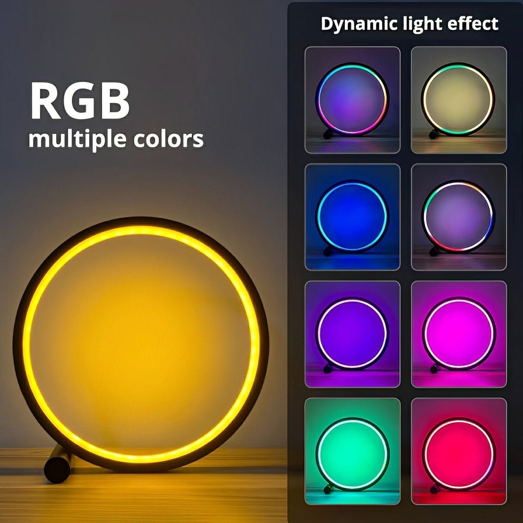 WIFI RGB Dimming Ring - Round Dynamic Ambient Night...