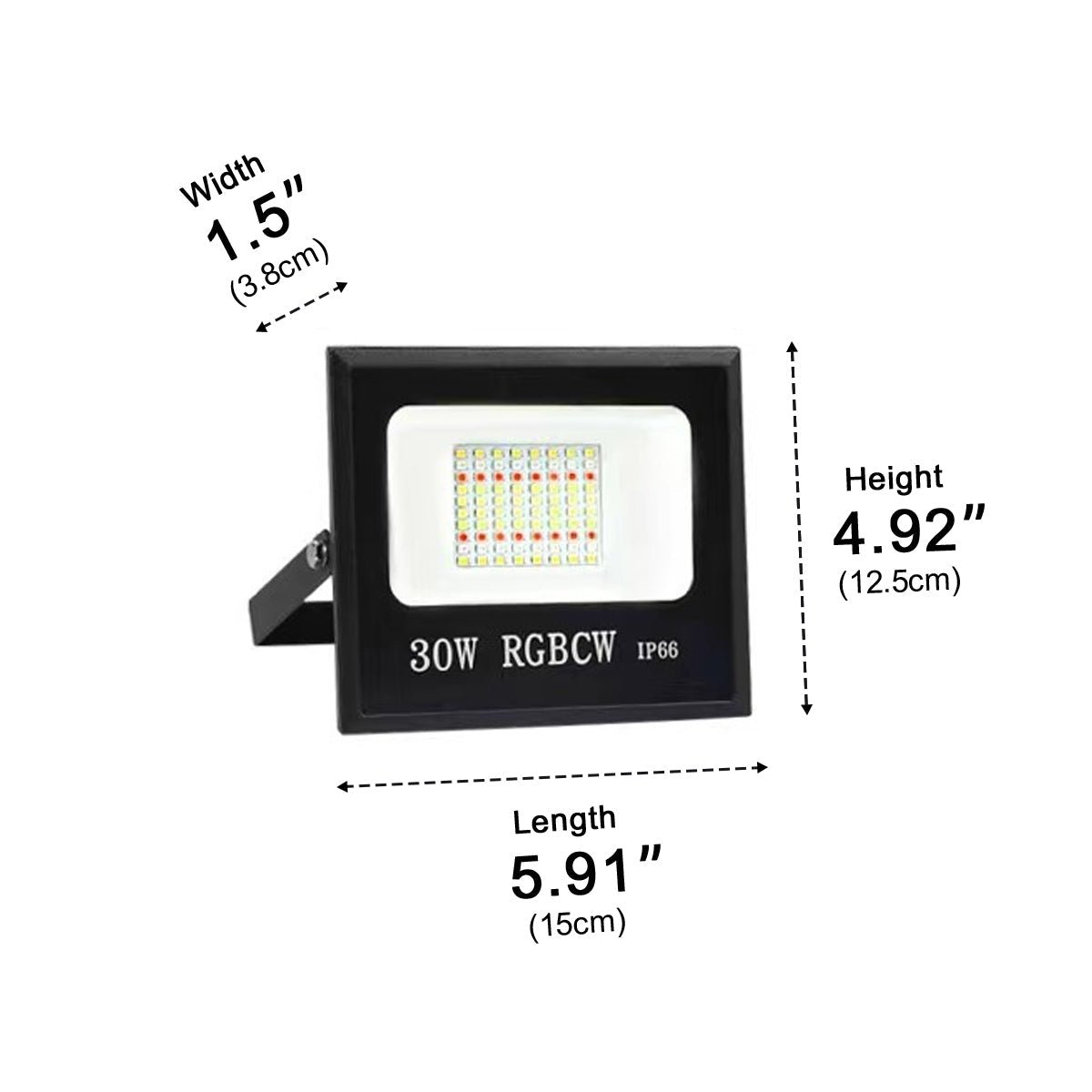 WIFI Smart Halloween Waterproof RGBCW Flood Lights...