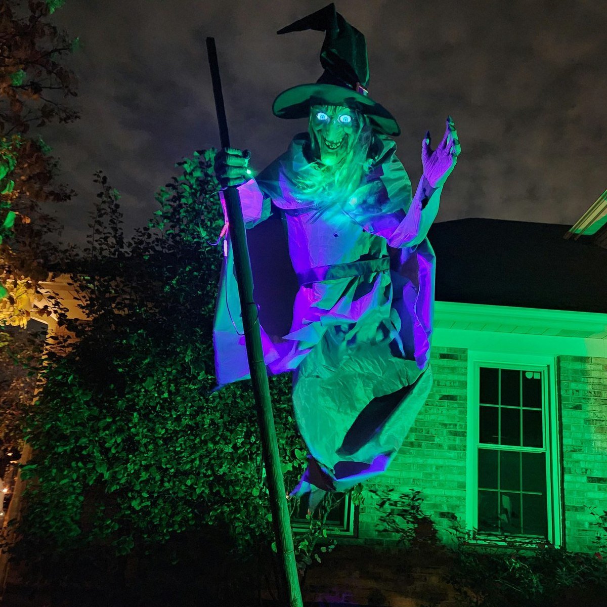 WIFI Smart Halloween Waterproof RGBCW Flood Lights...